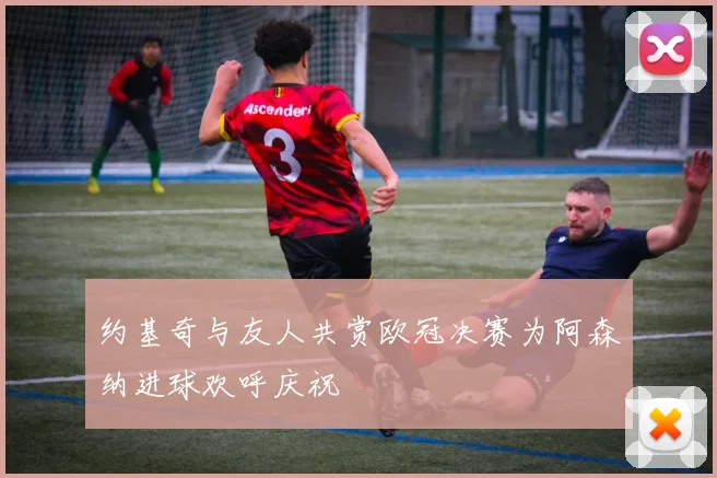 约基奇与友人共赏欧冠决赛为阿森纳进球欢呼庆祝